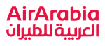 Logo d'Air Arabia, compagnie partenaire pour départs du Maroc avec 2S Africa Travel