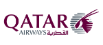 Logo de Qatar Airways, compagnie partenaire pour départs du Maroc avec 2S Africa Travel.